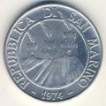 Сан-Марино 10 лир 1974 год - ФАО. Пчела