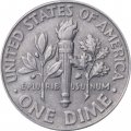 США 1 дайм (10 центов) 2012 год - Франклин Рузвельт (P)