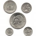Набор из 5 монет США 1976 год - 200 лет независимости США (D)
