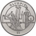 Сьерра-Леоне 1 доллар 2012 год - XXX летние Олимпийские Игры, Лондон 2012. Баскетбол