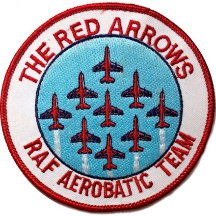 Шеврон The Red Arrows (&quot;Красные стрелы&quot;) raf aerobatic team. ВВС Великобритании