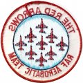 Шеврон The Red Arrows (&quot;Красные стрелы&quot;) raf aerobatic team. ВВС Великобритании