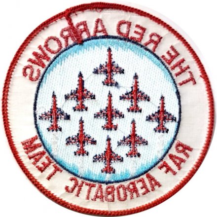 Шеврон The Red Arrows (&quot;Красные стрелы&quot;) raf aerobatic team. ВВС Великобритании