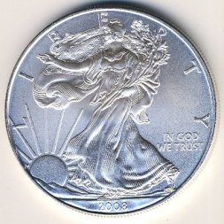 США 1 доллар 2008 год