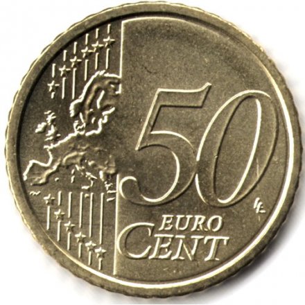 Сан-Марино 50 евроцентов 2015 год - Три башни Сан-Марино