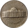 США 5 центов 1964 год - Томас Джефферсон (без отметки МД)