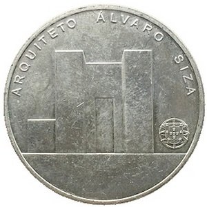 Португалия 7,5 евро 2017 год - Алвару Сиза Виейра (UNC)