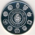 Уругвай 200 песо 1994 год
