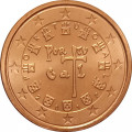 Португалия 2 евроцента 2012 год - Королевская печать UNC