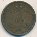Финляндия 10 пенни 1891 год