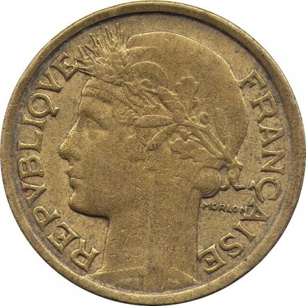 Франция 2 франка 1941 год (Al-Br)