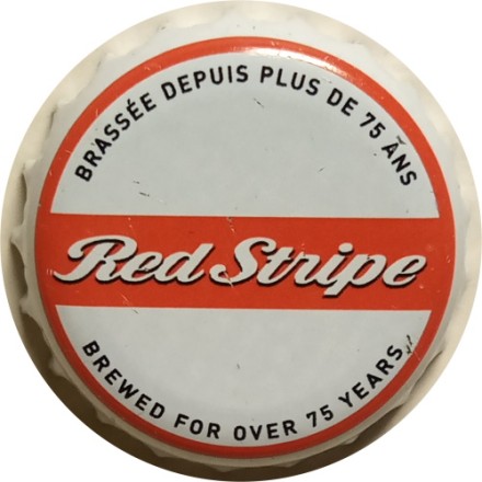 Пивная пробка Нидерланды - Red Stripe. Brassee depuis plus de 75 ans (HB)