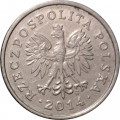 Польша 50 грошей 2014 год
