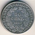 Франция 50 сантимов 1895 год