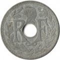 Франция 10 сантимов 1941 год (подчеркивание под MES, точки до и после 1941)