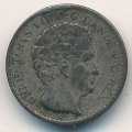 Дания 3 ригсбанкскиллинга 1842 год