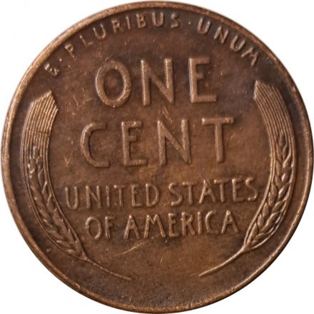 США 1 цент 1949 год - Wheat Penny, Линкольн (S)