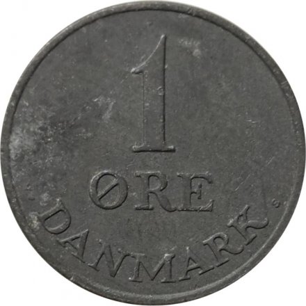 Дания 1 эре 1952 год