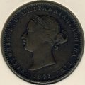 Джерси 1/26 шиллинга 1871 год