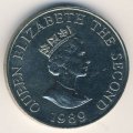 Джерси 2 фунта 1989 год