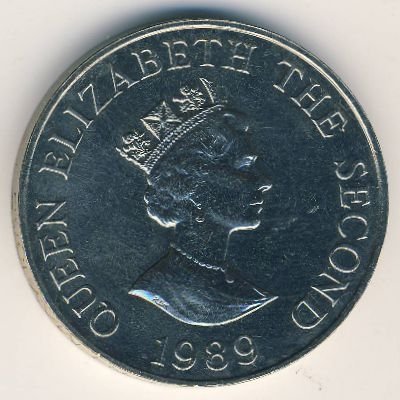 Джерси 2 фунта 1989 год