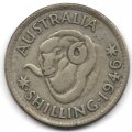 Австралия 1 шиллинг 1946 год - Точка перед &quot;SHILLING&quot; (МД Перта)