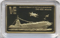 Малави 5 квача 2005 год - 60 лет Победе. USS Coral Sea