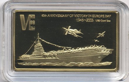 Малави 5 квач 2005 год - 60 лет Победе. USS Coral Sea