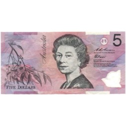 Австралия 5 долларов 1995 год - F-VF