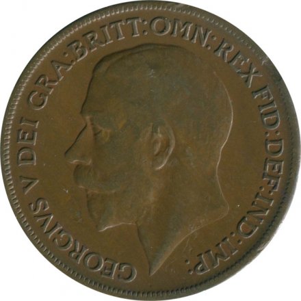 Великобритания 1 пенни 1920 год