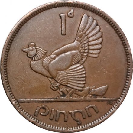 Ирландия 1 пенни 1949 год