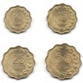 Набор из 4 монет Парагвай 1953 год