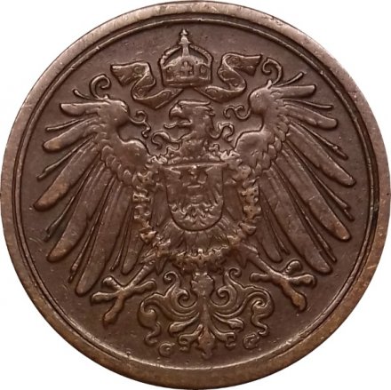 Германия 1 пфенниг 1899 год (G)