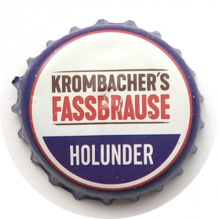 Пивная пробка Германия - Krombacher&#039;s Fassbrause Holunder
