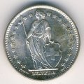 Швейцария 1 франк 1965 год