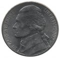 США 5 центов 2002 год - Томас Джефферсон (D)