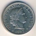 Швейцария 20 раппенов 1932 год