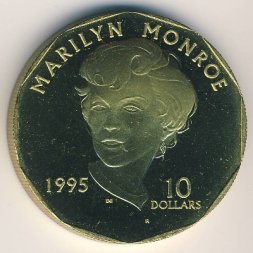 Маршалловы острова 10 долларов 1995 год