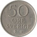 Швеция 50 эре 1972 год