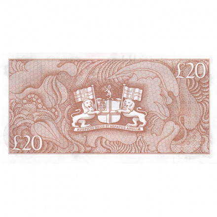 Остров Святой Елены 20 фунтов 1986 год - UNC
