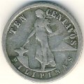 Филиппины 10 сентаво 1921 год