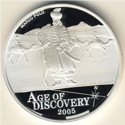 Острова Кука 1 доллар 2005 год