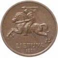 Литва 20 центов 1991 год