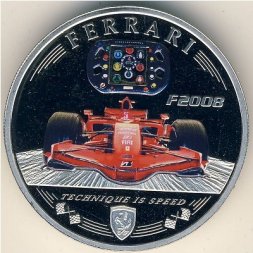 Острова Кука 5 долларов 2009 год