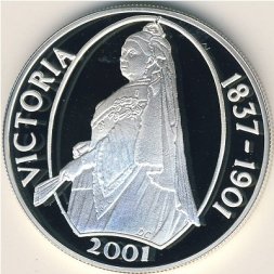 Тристан-да-Кунья 50 пенсов 2001 год