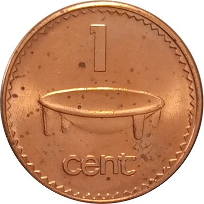 Фиджи 1 цент 1990 год UNC