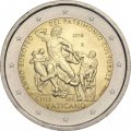 Ватикан 2 евро 2018 год - Европейский год культурного наследия