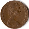 Австралия 2 цента 1971 год