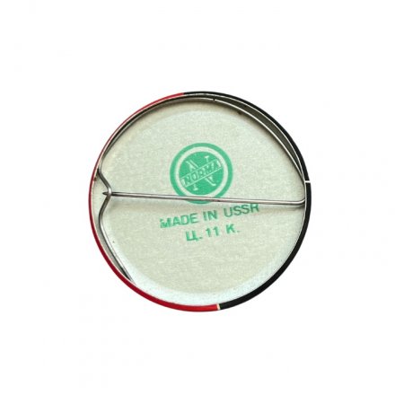 Значок VEF. Электротехнический завод Латвии