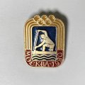 Значок &quot;Гребля. XXll Олимпийские игры 1980 Москва&quot; 